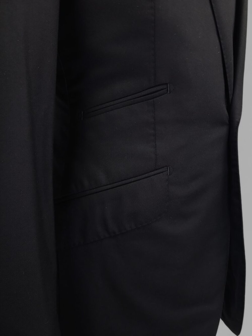 Clements & Church Handmade Ing Loro Piana Super 200'S Blazer 40R - Picture 5 of 16